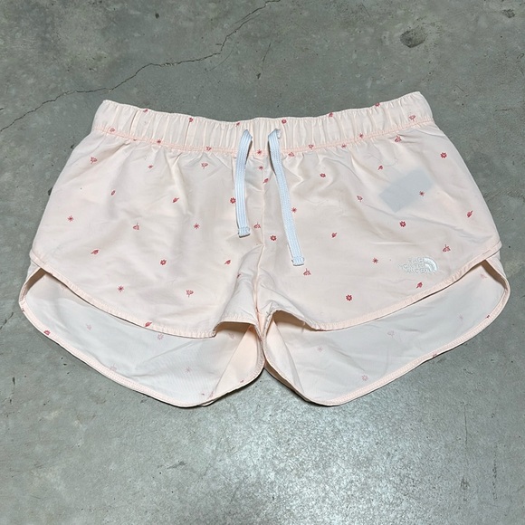 The North Face Shorts Size M Women‎ Flower Cream / Box 3-32 - Picture 1 of 12